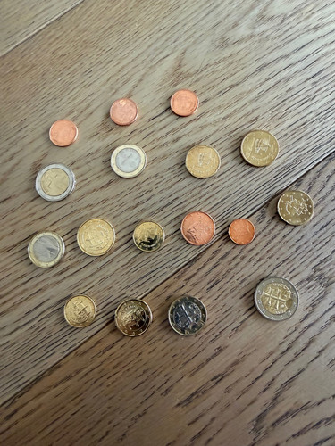 Monete euro fior di - monete, in