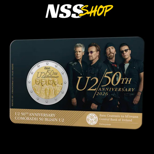 Moneta euro irlanda 2026 - euro, u2