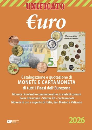 Unificato 2026 catalogo - 2026, monete