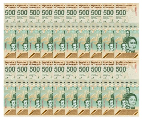 Banconota venezuela 2023 500 - banconota,