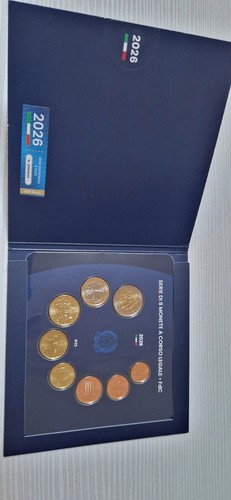 Italia 2026 serie - 8, monete