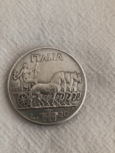 Moneta italia lire 1936 - 20,