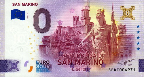 Banconota zero euro - -, 0