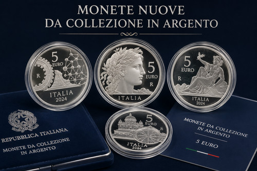 Varie monete argento - varie,