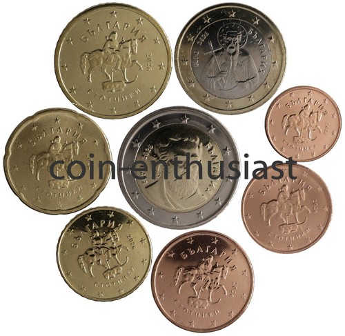 Bulgaria serie completa euro - completa,