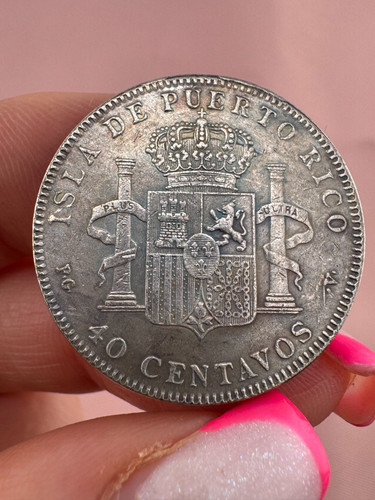 Moneta porto rico 1896 - moneta,