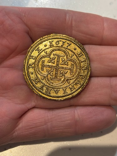 Moneta argento spagnola 1637 - d'argento,