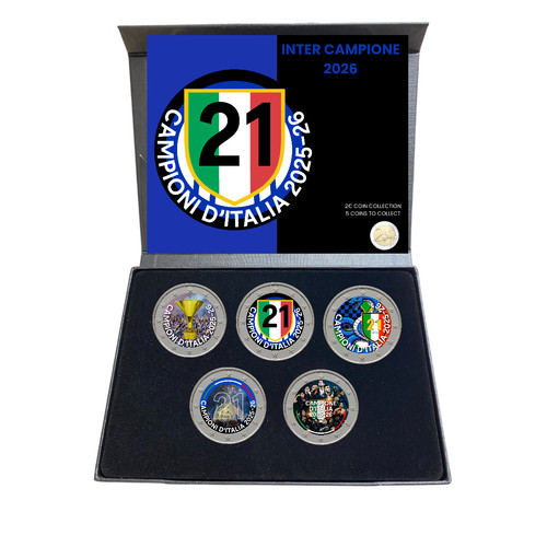 Euro inter campione 2026 - 2€,