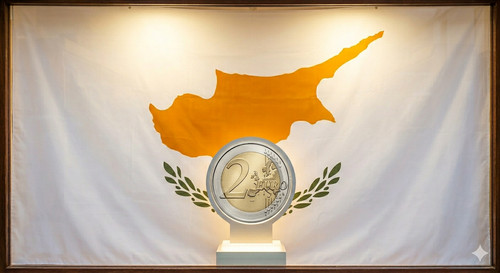 Euro cipro commemorative - 2€,