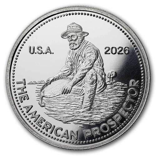 Usa round american prospector - usa,