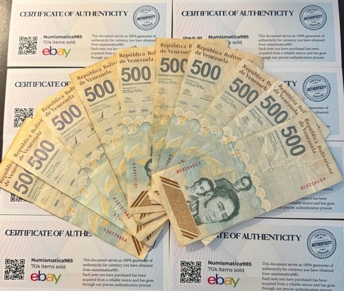Pezzi venezuela 500 - venezuela,