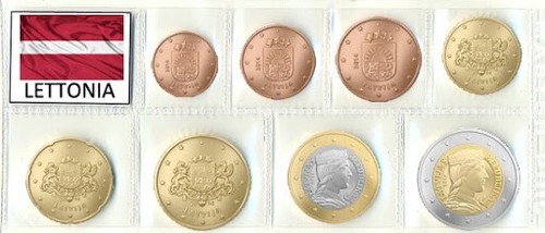 Lettonia 2014 euro serie - lettonia,