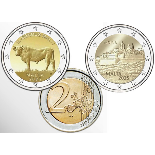 Euro commemorativo malta - euro,
