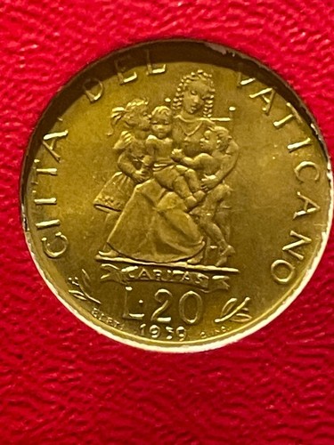 Moneta vaticano lire - 20,
