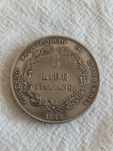 Italia moneta lire - 5,